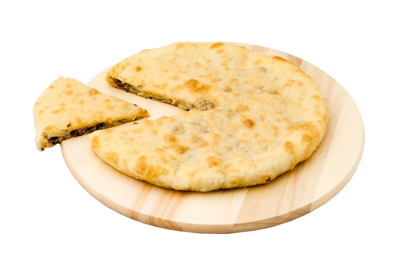 Пирог с листьями свеклы и сыром (цахараджын)